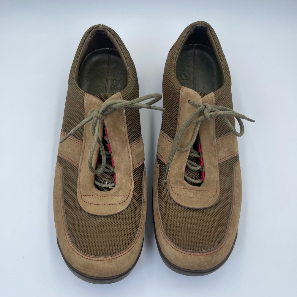 N Air Cole Haan Series G Women's 8B Brown Leather Sneakers